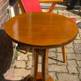 Pedestal art deco table