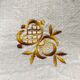 10 embroidered napkins