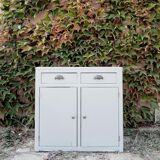 Vintage smoked green buffet