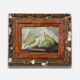 Old painting - Still life with pears