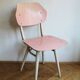 Set of 6 vintage TON chairs in painted wood, Czechoslovakia, 1964