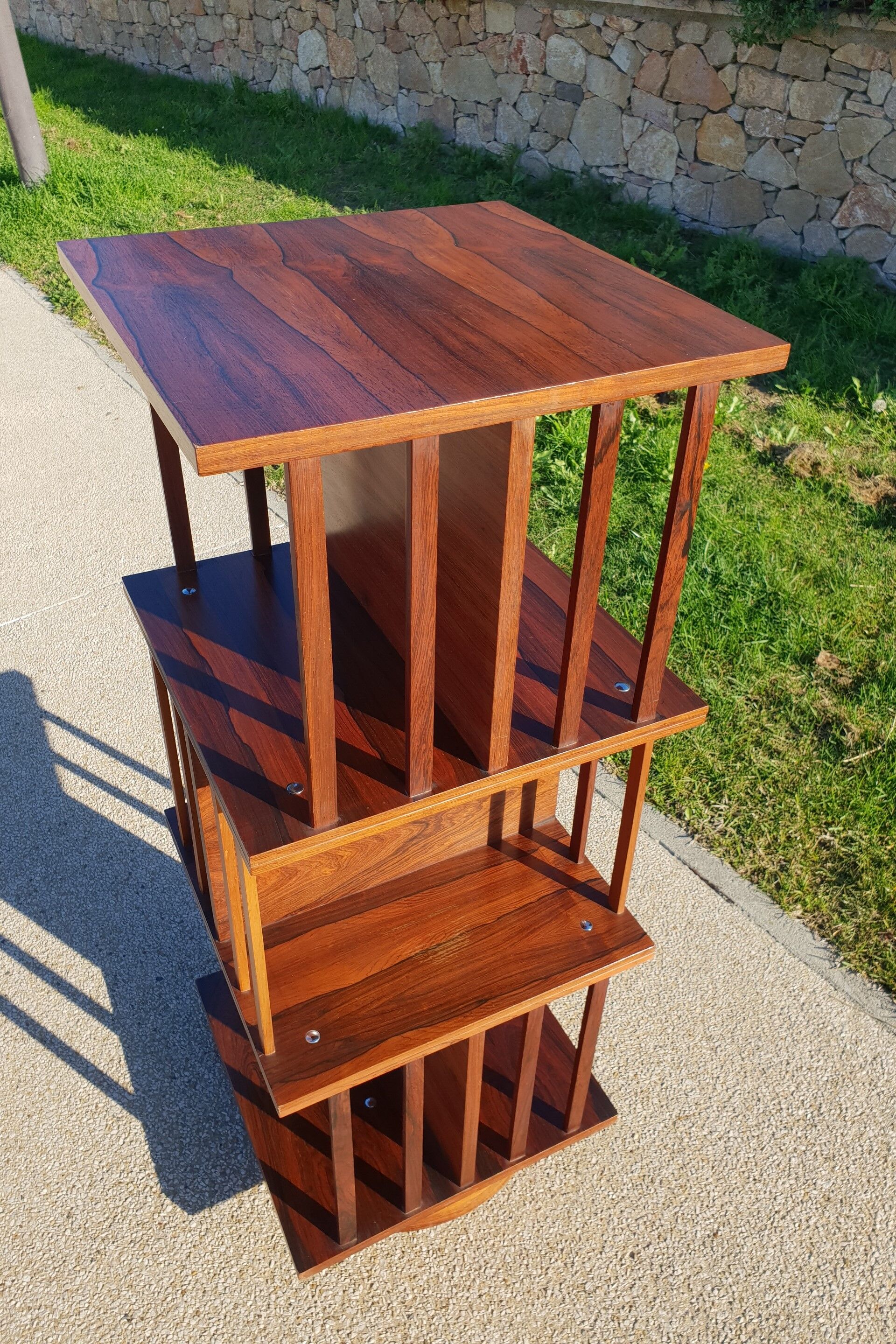 Rosewood revolving library 1970