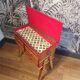 Vintage console table with 4 drawers