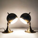 Otto Meinzzer's Space Age "Eyeball" lamps. Germany 70s
