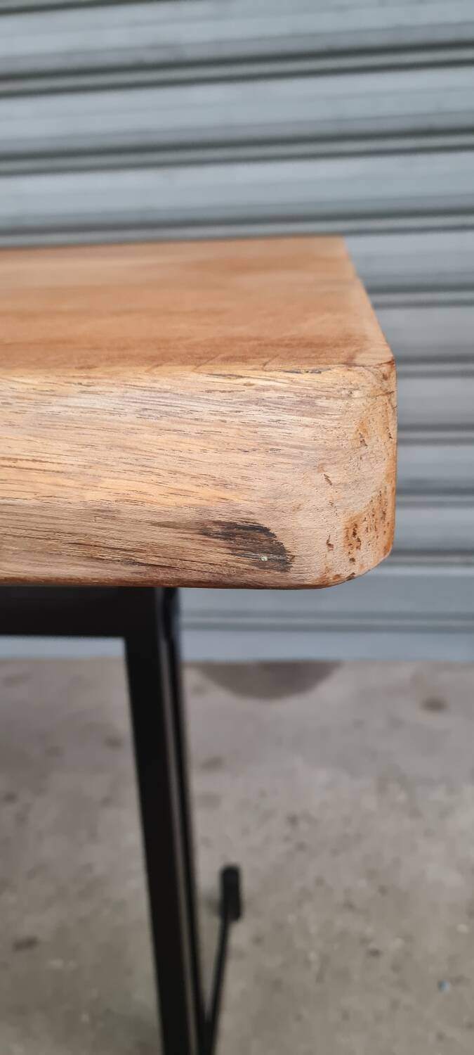 Wooden and metal table 1960