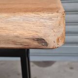Wooden and metal table 1960
