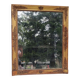 Old large gilded mirror