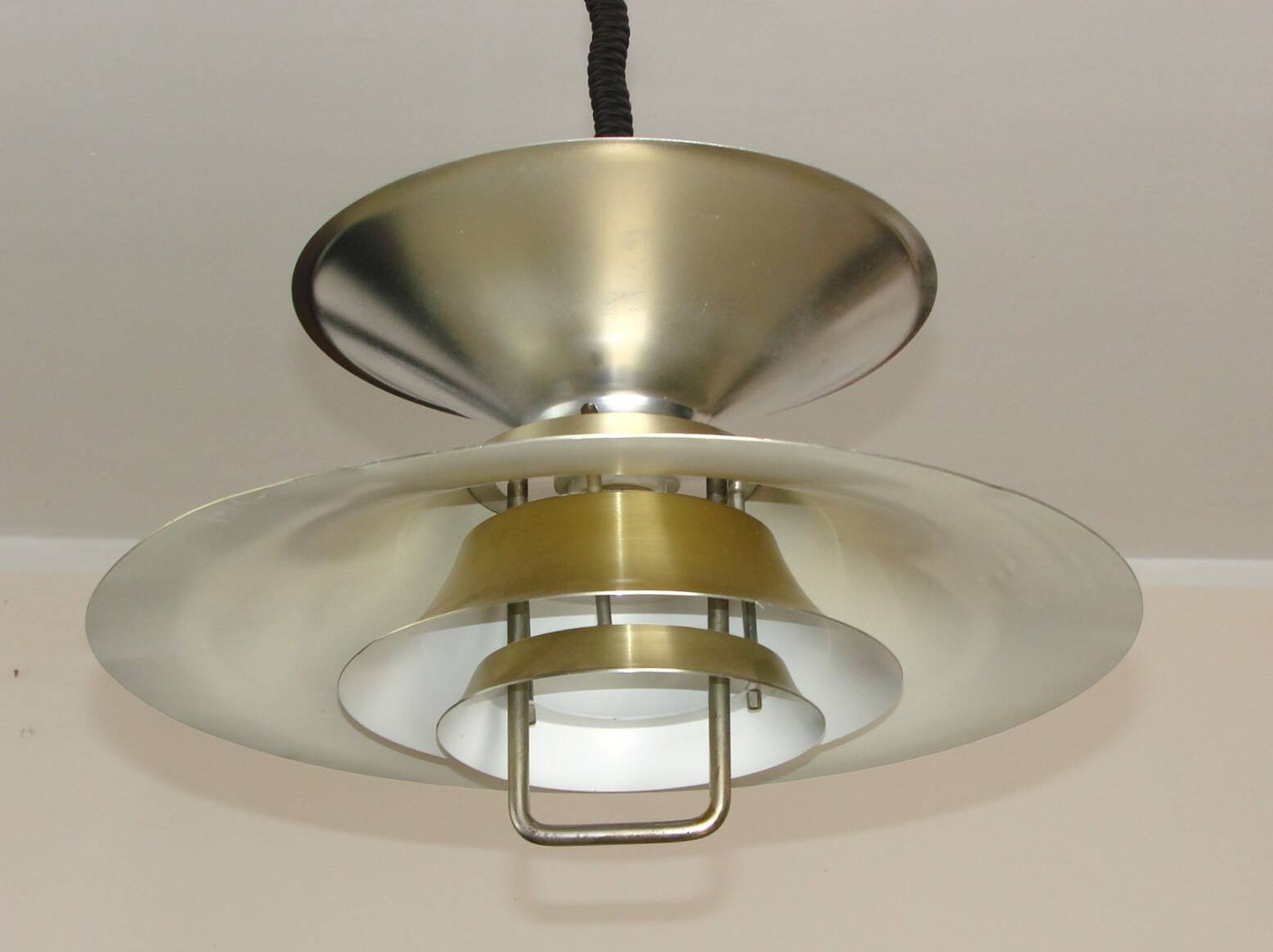 Scandinavian pendant lamp, 1970s