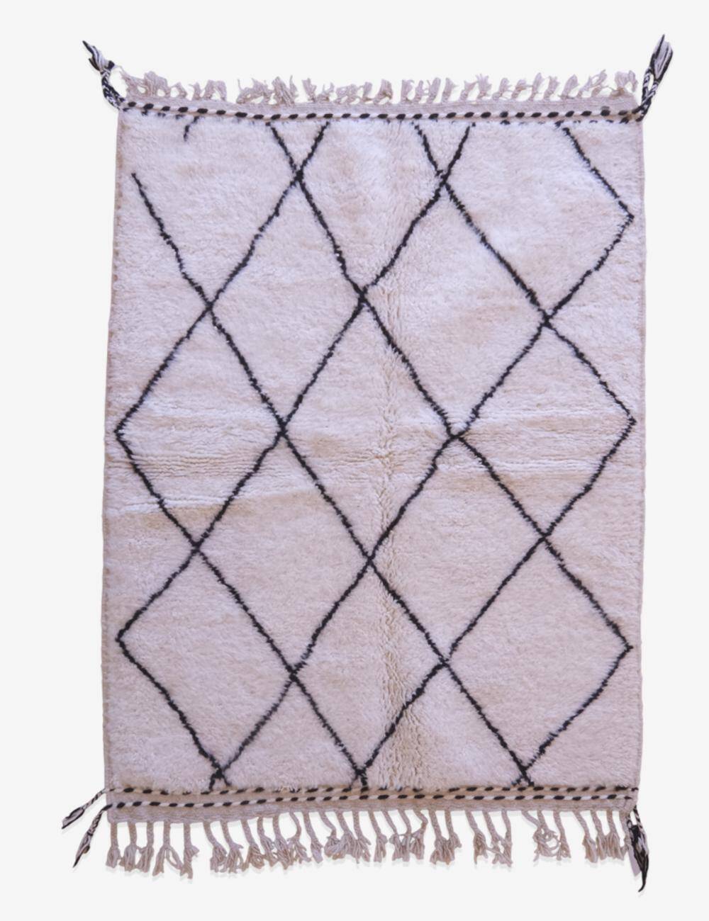 Beni Ouarain rug from Morocco - 181 x 133 cm