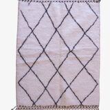 Beni Ouarain rug from Morocco - 181 x 133 cm