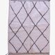 Beni Ouarain rug from Morocco - 181 x 133 cm