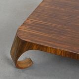 Mitzukaeshi table attributed to Isamu Kenmochi, Tendo Mokko Japan 1969