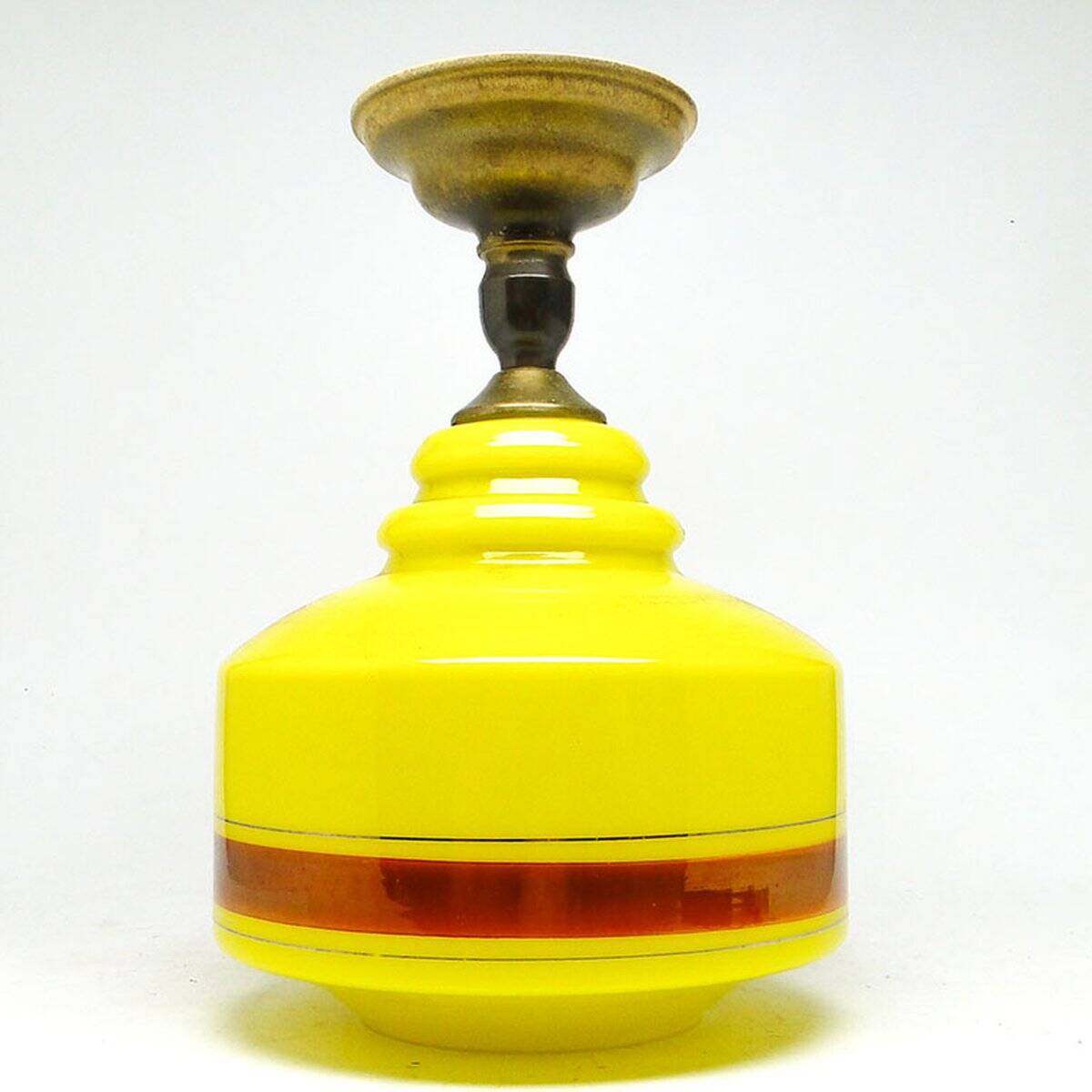 Art Deco pendant lamp, Poland, 1970s