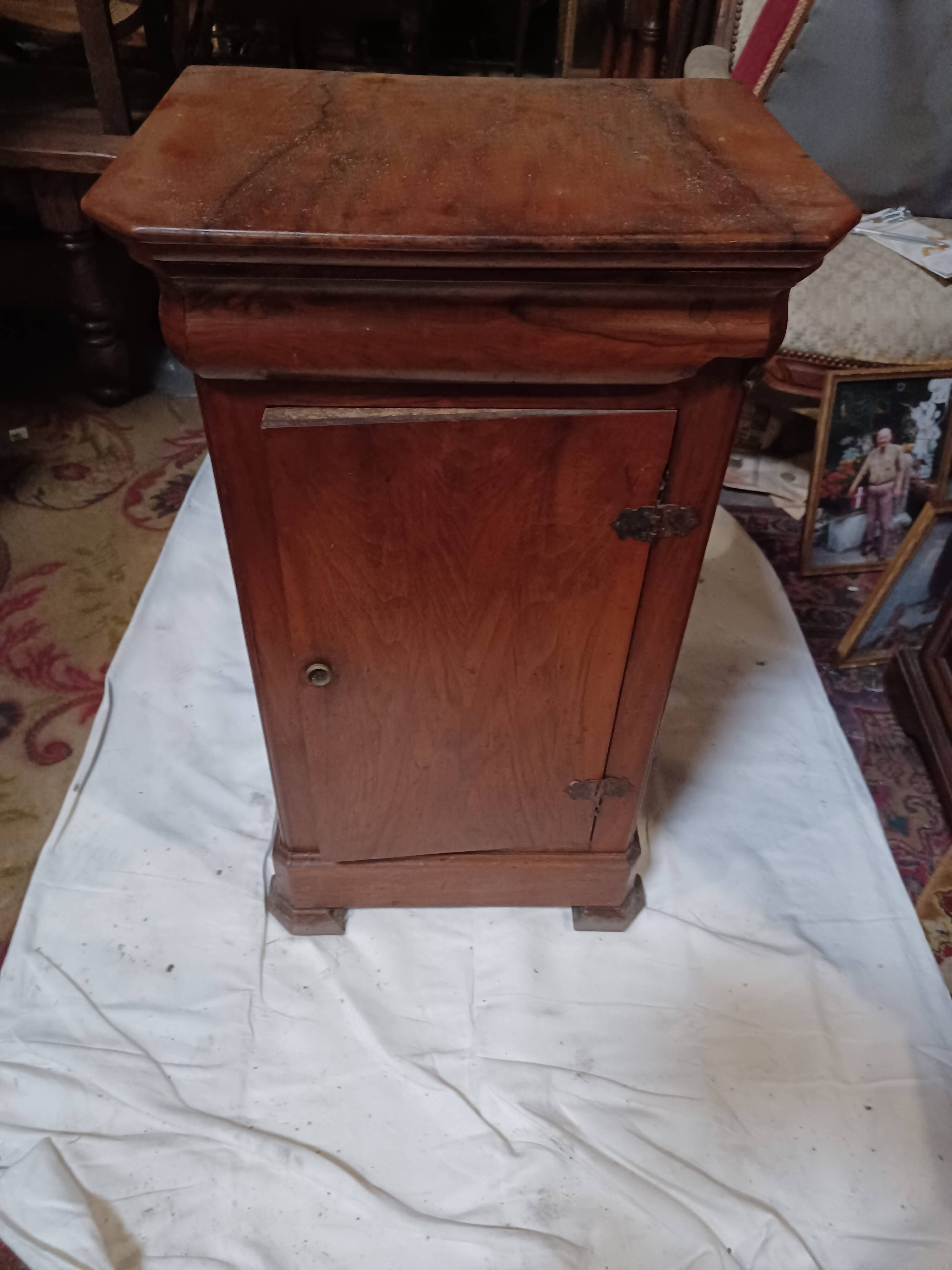 Louis Philippe style bedside table