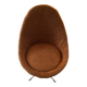 Fauteuil œuf pivotant vintage année 70