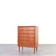 Commode en teck danois des années 1960.