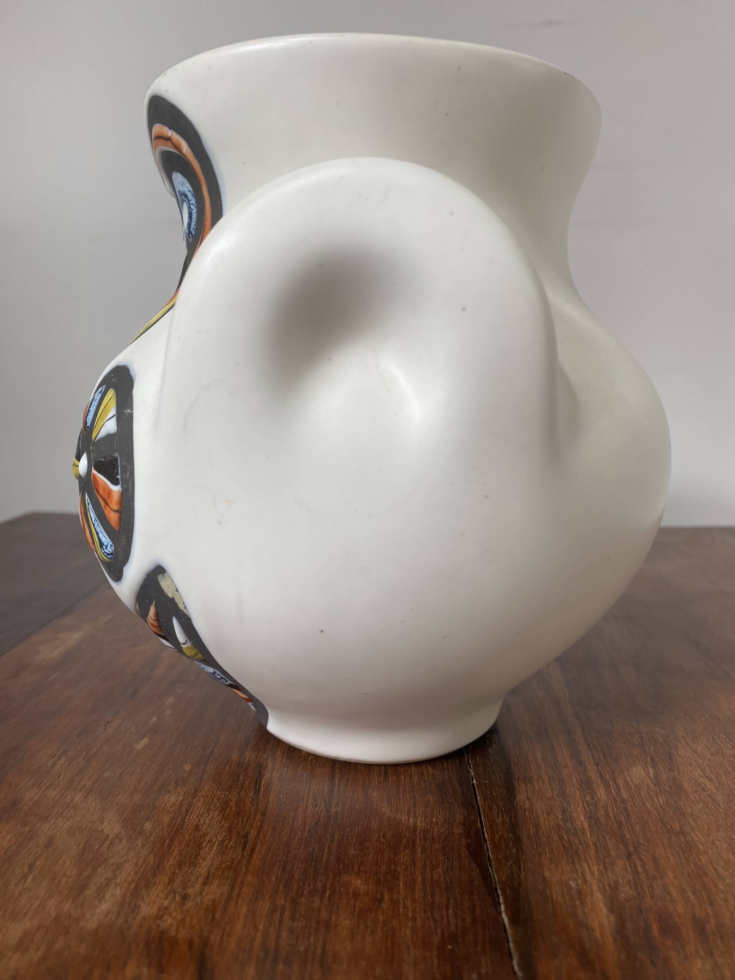 Roger Capron – Vallauris ceramic vase model N62 signed – 1950s