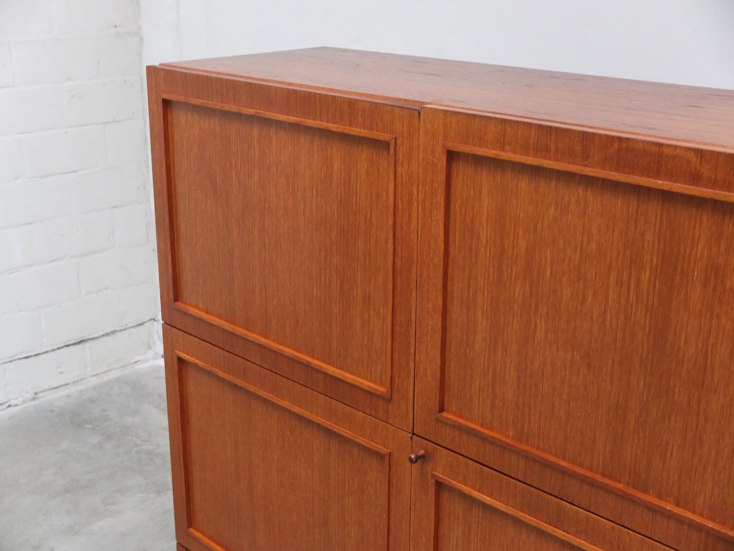 Decorative bar cabinet by Oswald Vermaercke for V-Form, 1966