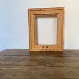 Old gilded wooden frame