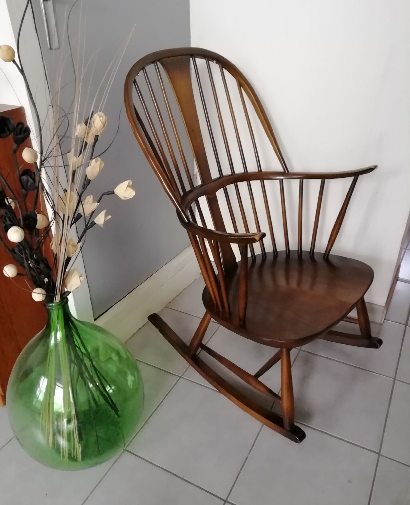Rocking chair vintage Ercol