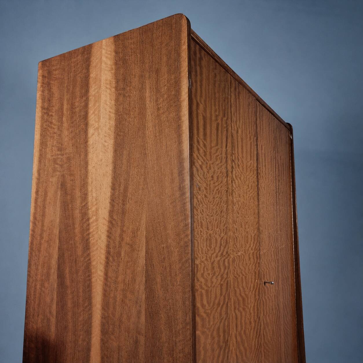 Vintage Wardrobe in Walnut by Tatra Nabytok, 1970s