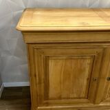 Louis Philippe 3-door buffet, airbrushed and glazed