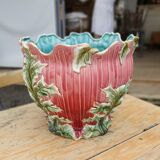 Barbotine pot cover