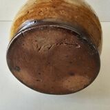 Art Deco ceramic stoneware vase signed Roger GUERIN (1896-1954)