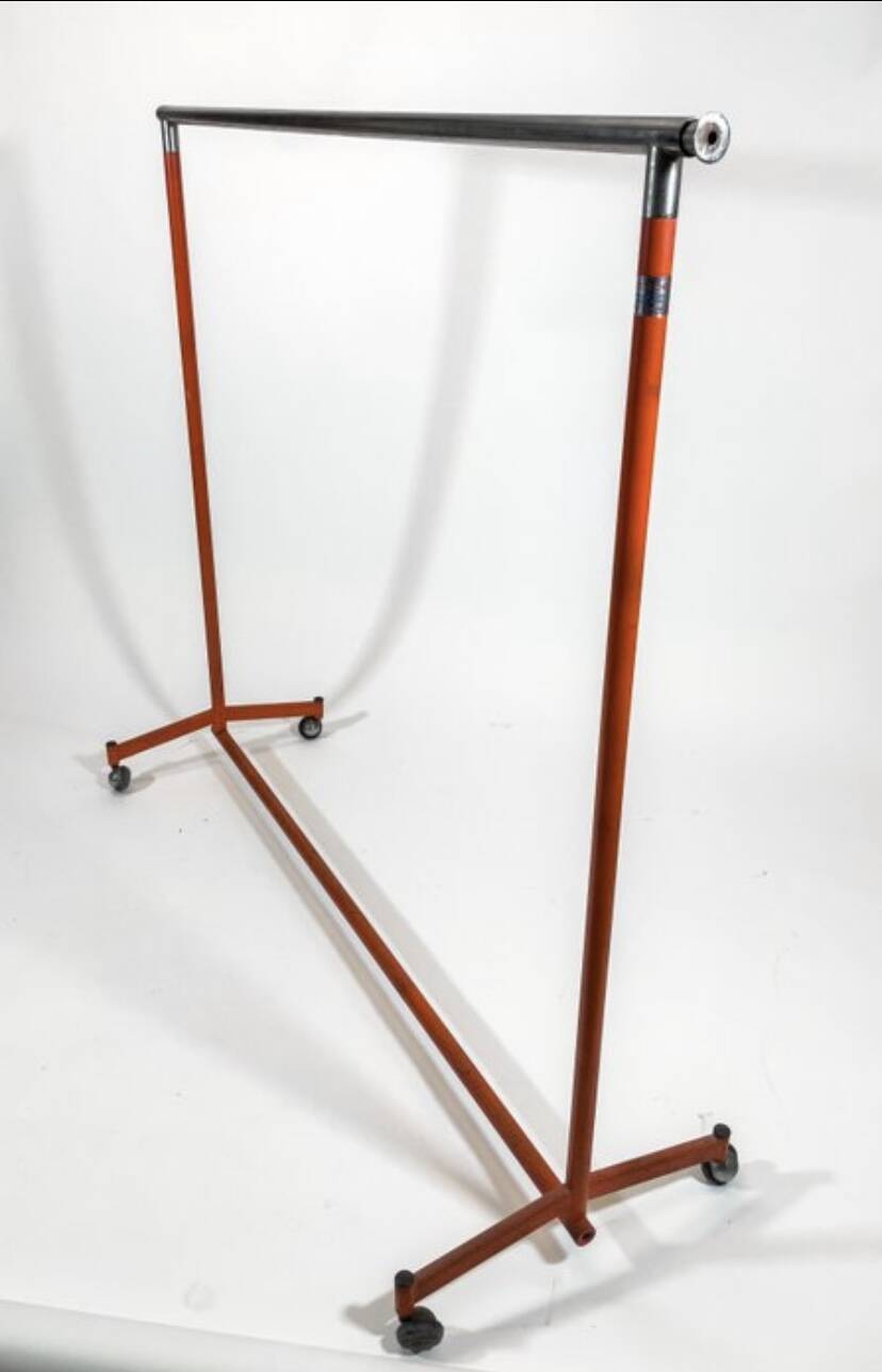 Industrial dry cleaning rack 1970