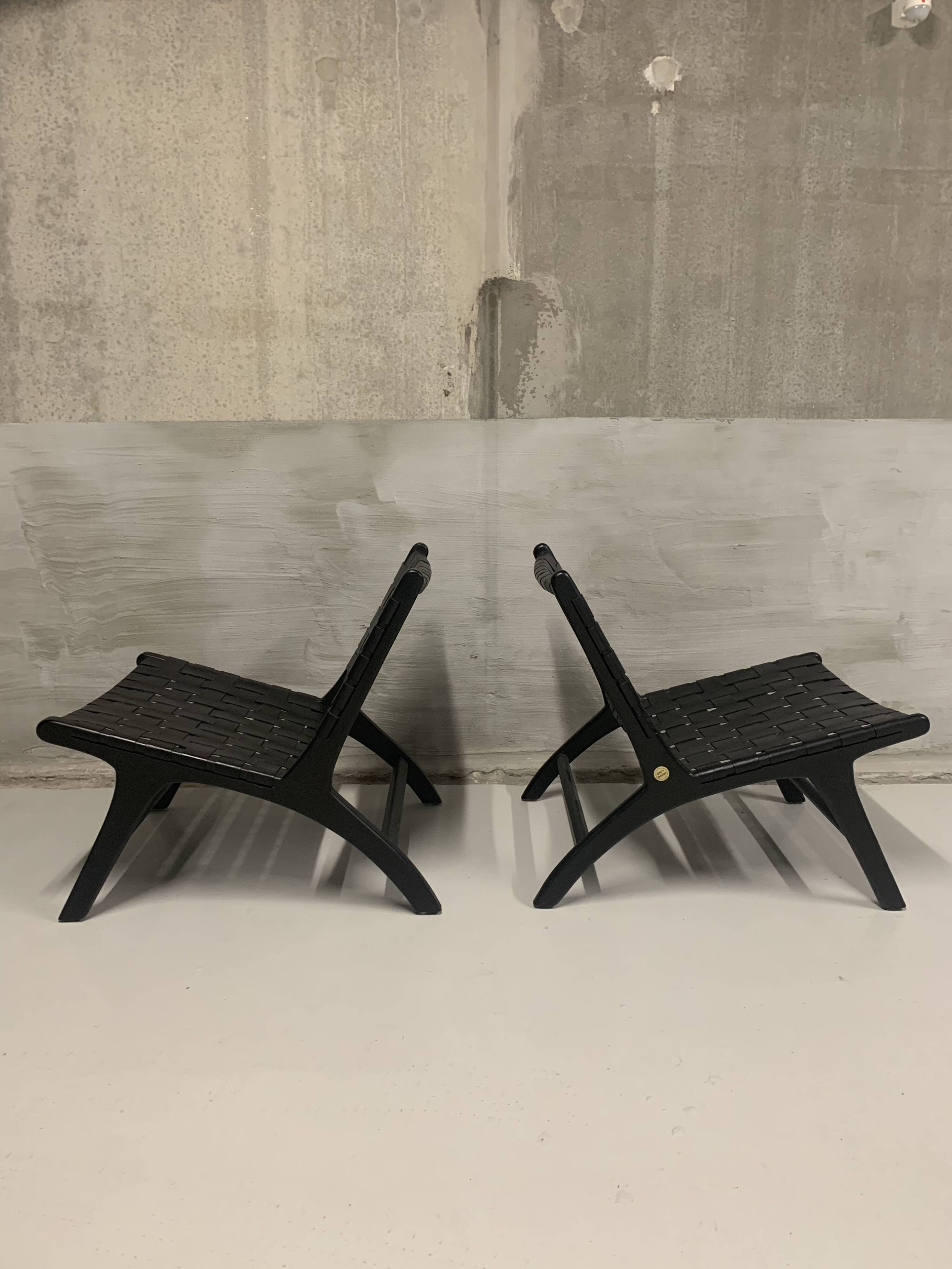 "Los Angeles" armchairs by Olivier de Schrijver