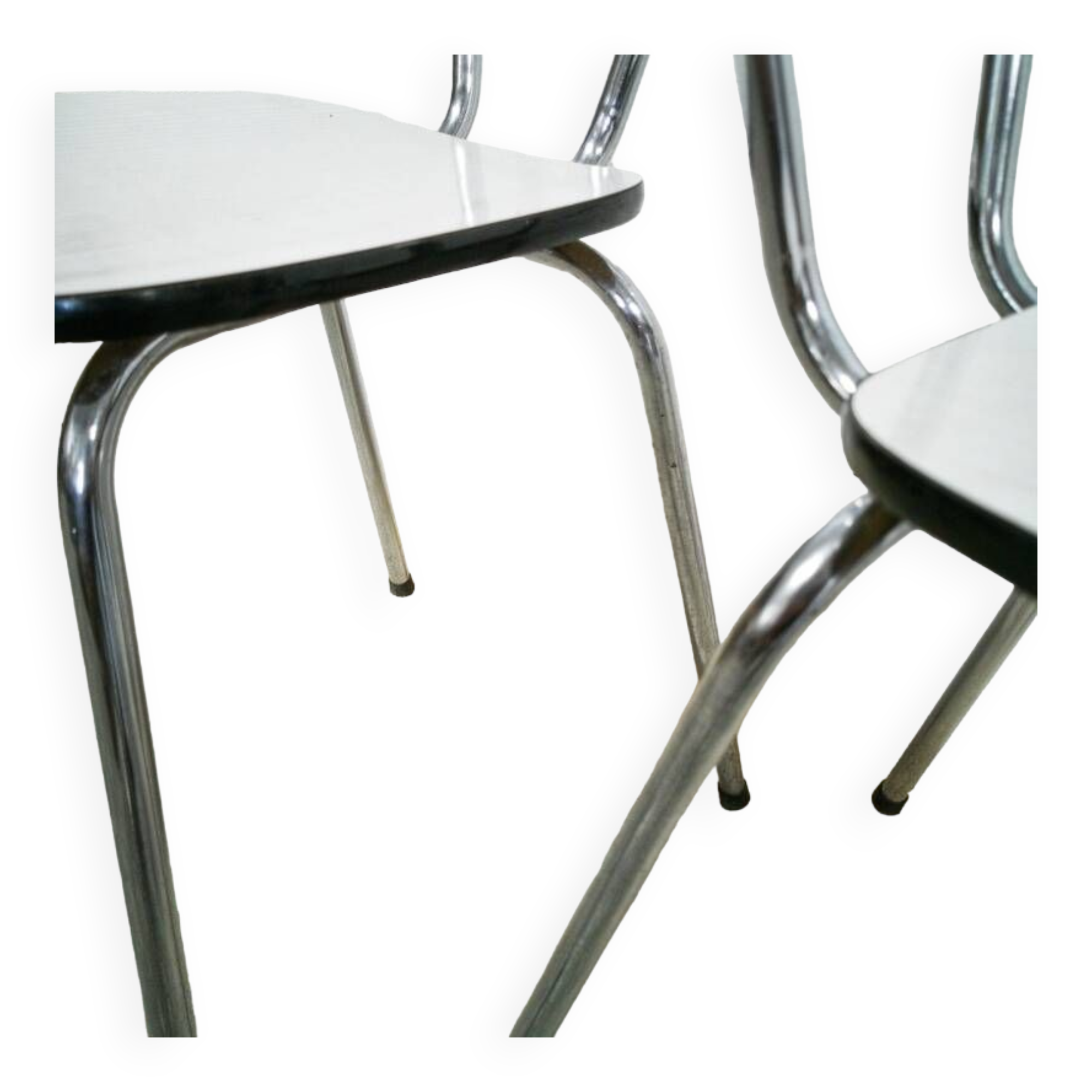 Formica chair duo