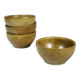 Set of 4 DIGOIN STONEWARE CUPS