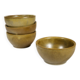 Set of 4 DIGOIN STONEWARE CUPS