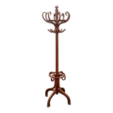 Thonet parrot coat rack, 8 branches, beech, early 20th century