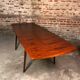Scandinavian table with rosewood extensions from Rio vintage 1960