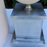 Lampe oeuf en marbre des années 70 bf Italie