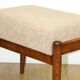 Edmund Homa stool beige-gold seat - boucle - 2 pieces available