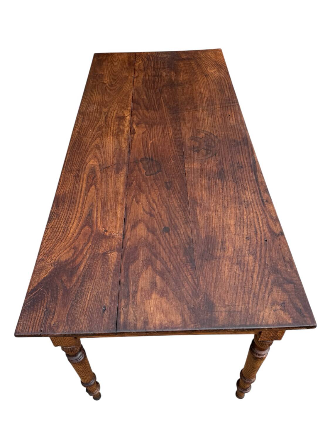 Louis Philippe oak table, 19th century, France