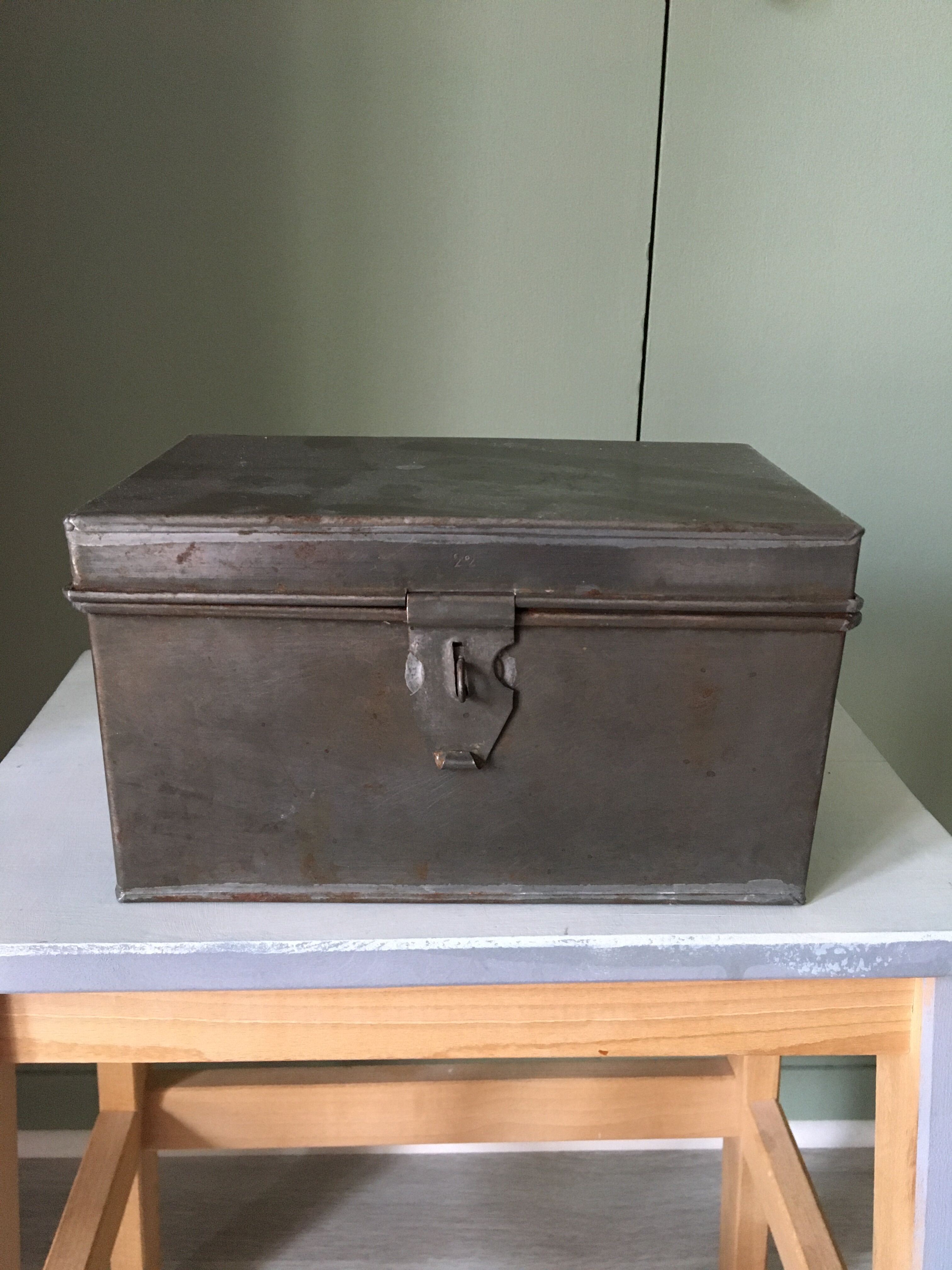 Ancient metal box