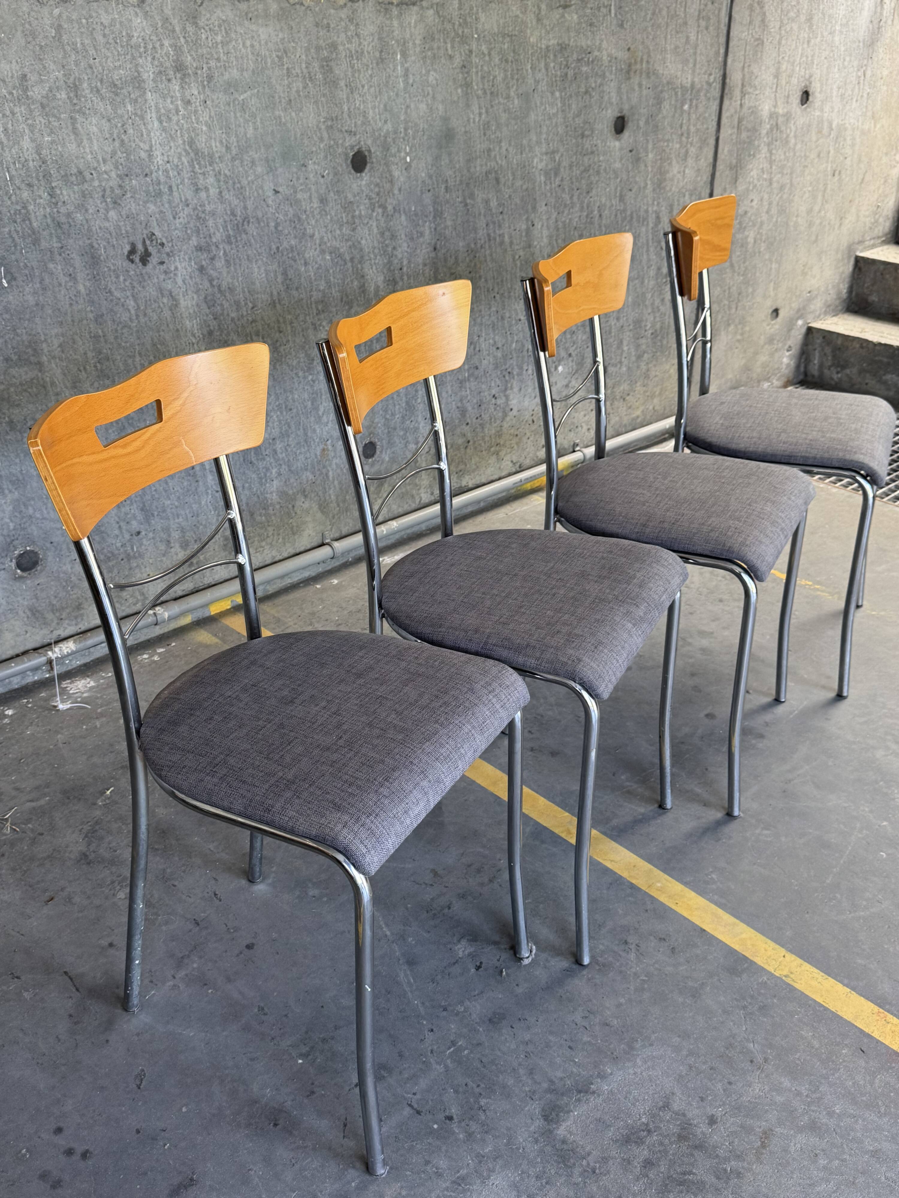 Set of 4 Plurma Dining Chairs