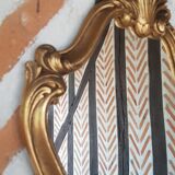 Baroque mirror style gilded rocaille