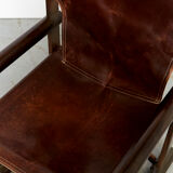 Sergio rodriguez folding chair & ottomane for oca