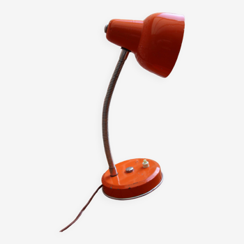 70's orange desk lamp