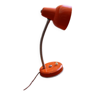 70's orange desk lamp