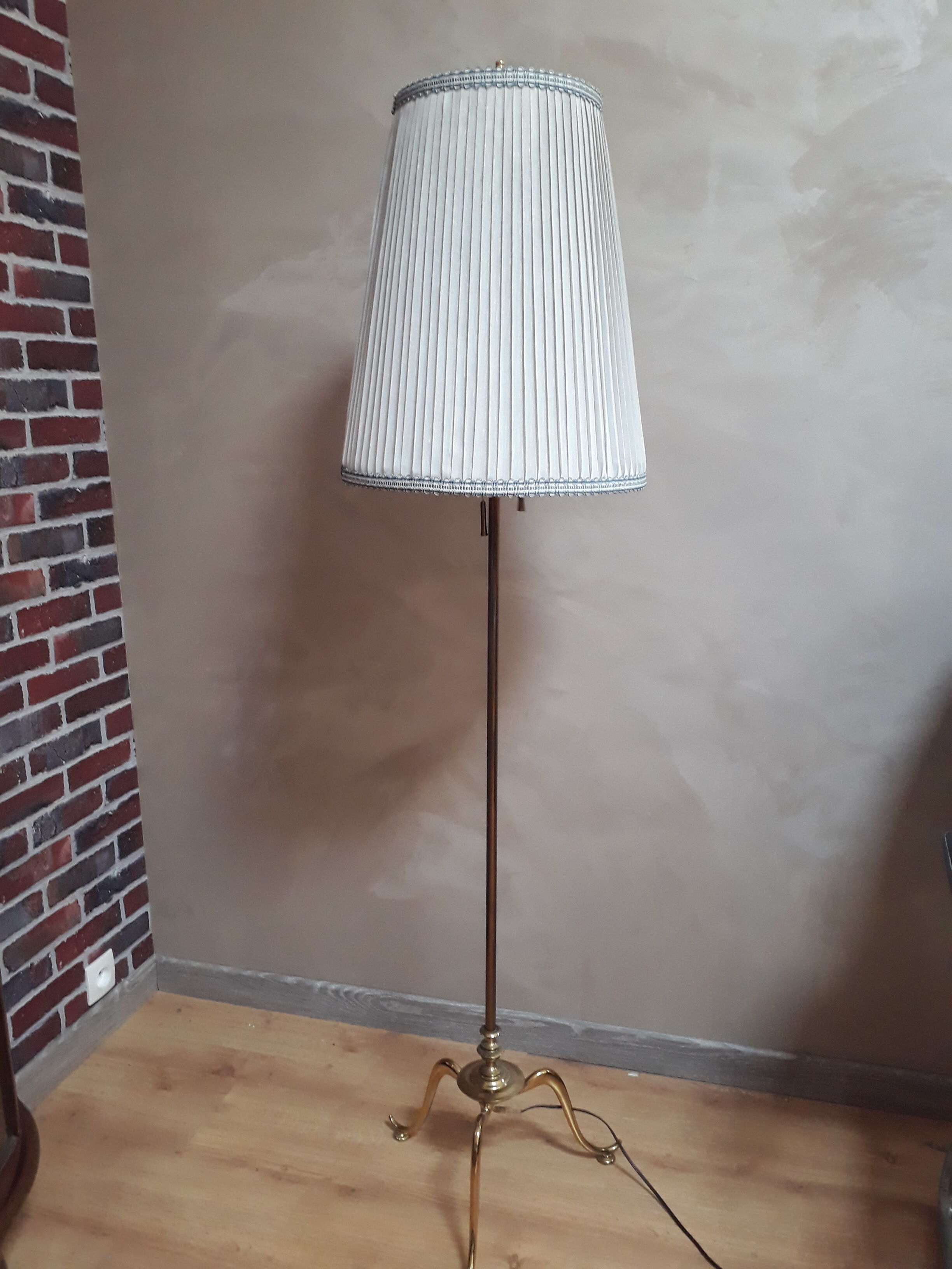 Floor lamp bronze 40/50s vintage