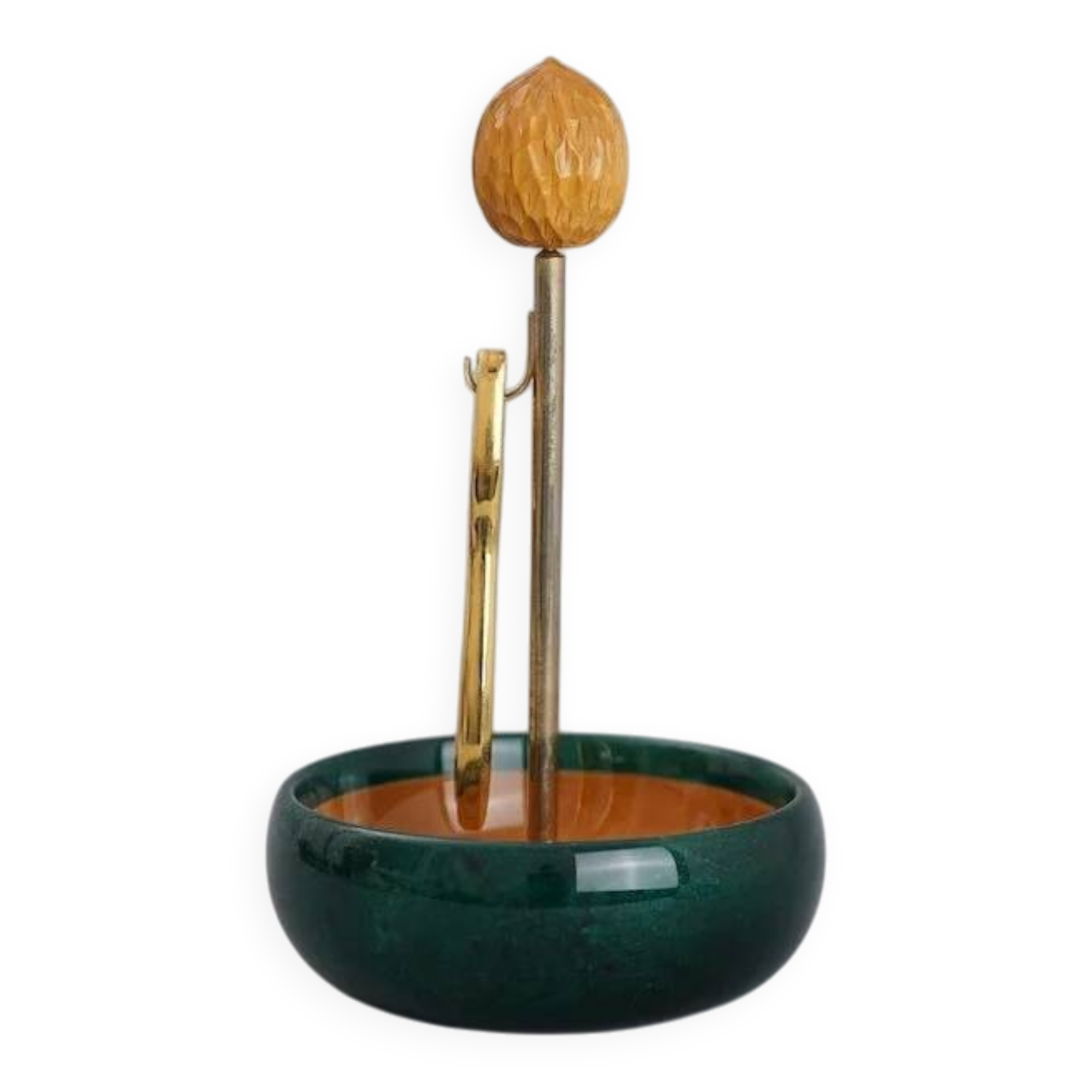 Bowl with nutcracker by Aldo Tura for Macabo