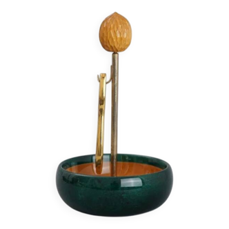 Bowl with nutcracker by Aldo Tura for Macabo