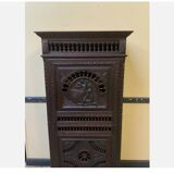 Antique Breton cupboard, vertico