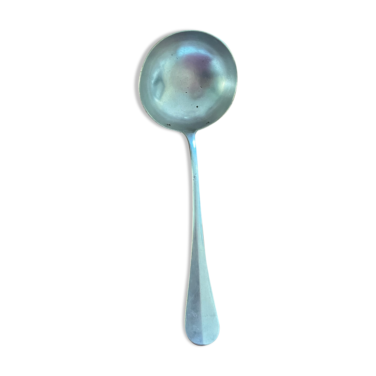 Silver metal ladle