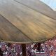 Drop-leaf English table in mahogany called Gateleg.